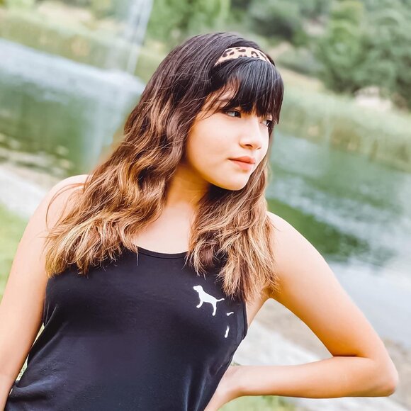 Leopard Headbands Girls Adjustable Stretch Elastic No Slip Sports Hair Accessori - Picture 5 of 9